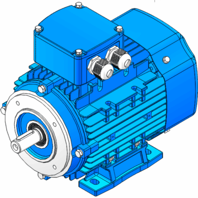 OMT4-IE3 802-6 0,55kW 230/400V 50Hz B34S